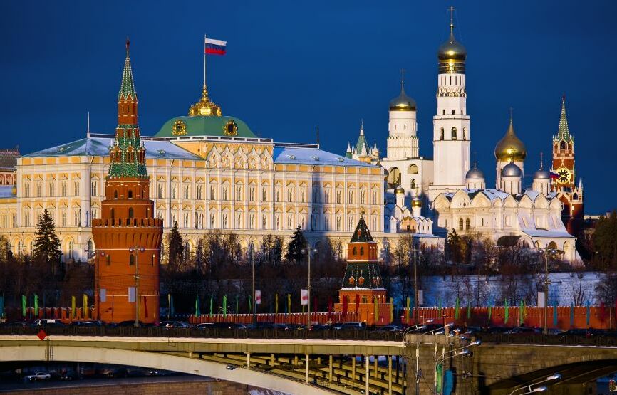 Картина на холсте Кремль, арт hd1576501