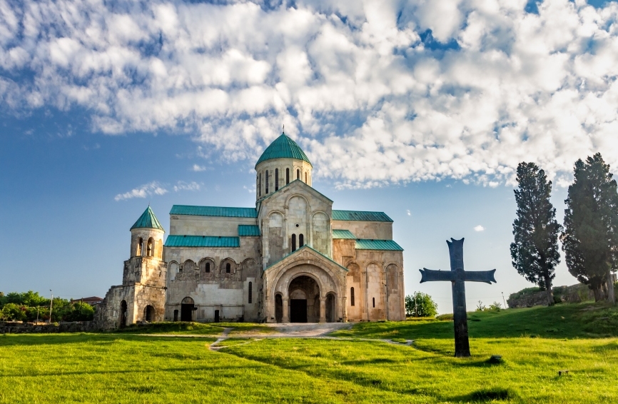 Картина на холсте Храм Баграта, арт hd2049901