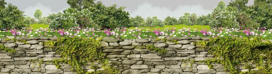 Картина на холсте Стенка из камня, арт hd2138501